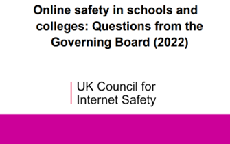 Online safety in schools and colleges: Questions from the Governing Board (2022)