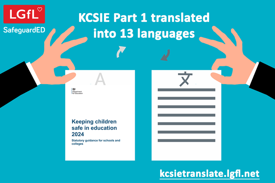 KCSIE Translate 13 Community Languages